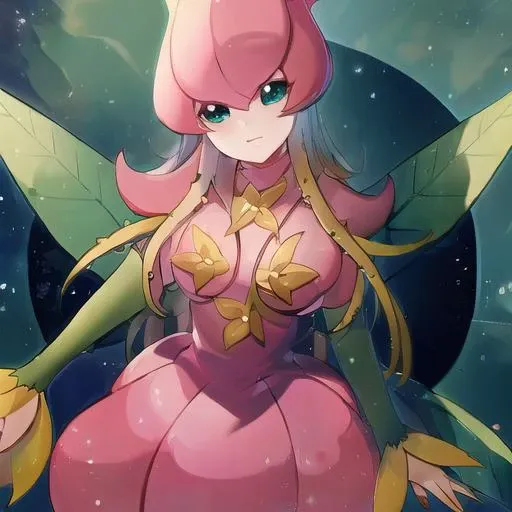 ((masterpiece)), best quality, <lora:digimon_lillymon:1>, digimon_lillymon