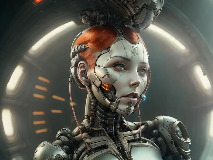 (cybernetics by emb-rrf2:1.1),(highly detailed:1.2),(best quality:1.2),(8k:1.2),sharp focus,(subsurface scattering:1.1),award-winning photograph
(english cyborg with red hair:1.2), neon glow,face centered,(standing in a futuristic spaceport:1.3)
(very detailed background:1.2),(sci-fi horror:1.2), knollingcase,(dreamlikeart:1.2), dramatic lighting, by Jeremy Lipking Antonio J. Manzanedo greg rutkowski alphonse mucha wlop