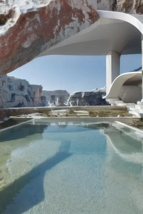 vast empty scenes, (catwalks:1.2), (arch:0.8), (pillars:0.8) , pipes, fern , (eco-brutalism:1.2), vast scenery <lora:Blame!:1.1> ,watah, ((concrete temple, rocks)) <lora:watah:0.7>, niaokan <lora:niaokan_final:0.7>
