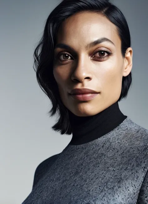 A stunning intricate full color portrait of (sks woman:1),
wearing a black turtleneck,
epic character composition,
by ilya kuvshinov, alessio albi, nina masic,
sharp focus, natural lighting, subsurface scattering, f2, 35mm, film grain