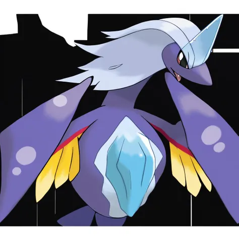 <lora:pokemon_pony_xl:1.2>, Type: Ice, Type: Water Egg Group: Water 1 The monster's saliva contains Psychic enzymes, aiding in the digestion of its specialized diet,It has a series of Teal bands around its eyes that enhance its night vision, allowing it to see clearly in the dark.,It can clap its hands creating a Yellow shockwave that stuns prey and predators alike,Its wings are covered in tiny White feathers that shimmer in the light,The animal's reflective Black eyes can illuminate its path in the dark, acting like natural torches.,A tail that sways like a pendulum, keeping the rhythm of time and the balance of the world,Its hooves resonate with a Red sound when it trots, believed to encourage growth in nearby plant life.,Each of its scales contains a tiny Purple dot, forming a complex mosaic that is unique to each individual,The animal's snore sounds like a gentle Silver melody, often lulling nearby creatures to sleep.,Its fins are translucent with a Red edge, making it almost invisible when swimming in Water waters., score_9, score_8_up, score_7_up, score_6_up, score_5_up, score_4_up. Simple black background, (Masterpiece:1.3) (best quality:1.2) (high quality:1.1)