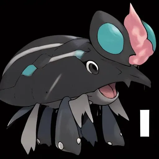<lora:pokemon_pony_xl:1.5>, Type: Flying, Type: Rock Egg Group: Human-Like On its back, it carries a shell that can withstand heavy blows from predators,On each of its four legs are Psychic-type symbols that glow when it uses its powers,The monster's tongue is barbed, aiding in the consumption of its preferred Muskox diet,The animal's nose is adorned with a Pink spiral pattern, enhancing its sense of smell and serving as a distinctive feature,Its eyes are rimmed with Teal lashes that can detect changes in light and shadow, alerting it to nearby movement,Its eyes are multi-faceted, similar to those of an insect, providing a wide field of vision,It has a series of Gray stripes along its sides that pulsate when it's agitated,It has a patch of fur on its chest that shimmers with a Copper hue symbolizing its heart's purity,The animal's dorsal fins are sleek and Pink, designed for swift navigation through Fire environments,The monster's saliva contains Steel enzymes, aiding in the digestion of its specialized diet, score_9, score_8_up, score_7_up, score_6_up, score_5_up, score_4_up. Simple black background, (Masterpiece:1.3) (best quality:1.2) (high quality:1.1)