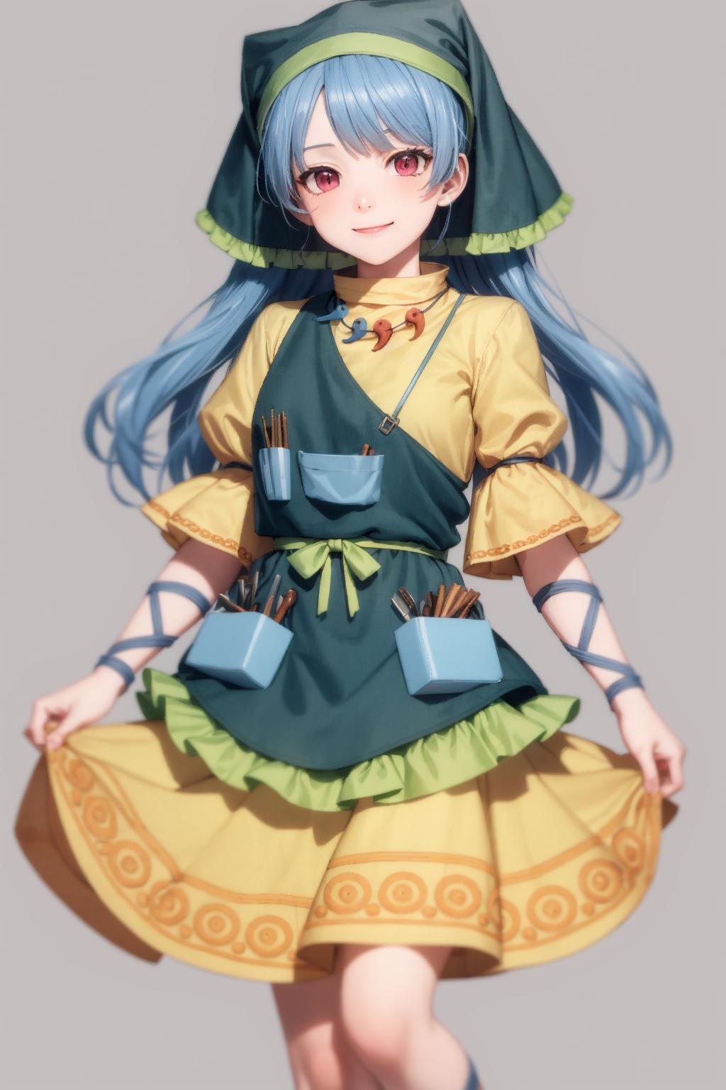 haniyasushin keiki (touhou) 埴安神袿姬 东方project v1.0