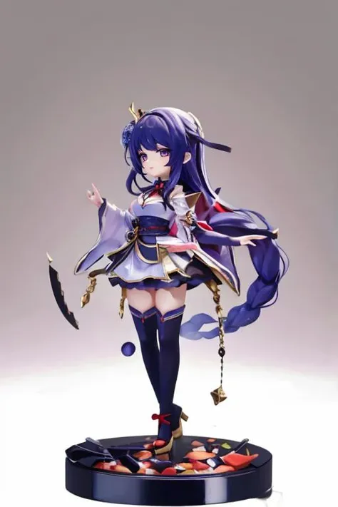best quality, masterpiece, full body, chibi, <lora:ç²ç:0.8>,   <lora:RaidenShogun-hands:0.8>