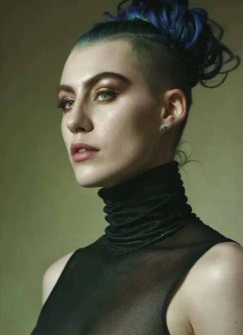A stunning intricate full color portrait of (sks woman:1), wearing a black turtleneck, epic character composition, by ilya kuvshinov, alessio albi, nina masic, sharp focus, natural lighting, subsurface scattering, f2, 35mm, film grain, <lora:locon_cbg_v1_from_v1_64_32:1.25>
