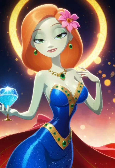score_9, score_8_up, score_7_up, 1person By bad artist, pixar style, kind smile, celtic, magical particle, smal bokeh, fine mist, bad_prompt_version2, anime, seductive look, enchanted, sparkling water, ((concept art style)), glass shards, anthropomorphic, beautiful flower,
