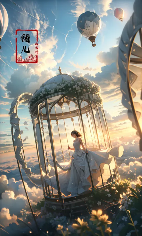 A hot-air balloon drifts above an abandoned theme park, the pilot capturing haunting photos of overgrown roller coasters and flooded game stalls., rubber material, fullbody shot, Claude Monet, Jamie Hawkesworth, Gertrude Abercrombie
(dramatic, gritty, intense:1.4),masterpiece, best quality, 32k uhd, insane details, intricate details, hyperdetailed, hyper quality, high detail, ultra detailed, Masterpiece,
bridal veilwedding dress
<lora:~Q?-pltstage:0.9>