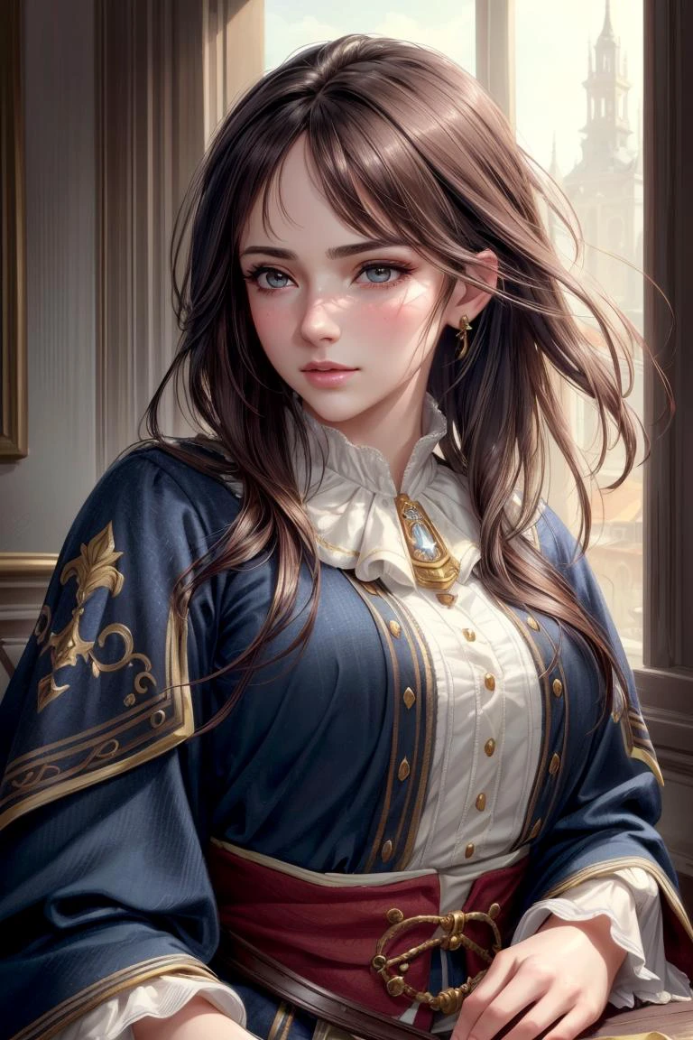 a profestional picutre of 1man, musketter, <lora:ARWAMusketeerDress:0.7> musketeerdress, outfit , Contemplative Whisper: Leaning in towards someone, their face is close, and their lips part slightly as if to share a secret. Their eyes flicker with intensity as they speak in hushed tones. , camera angle from side and very wide shot,
photorealism,unreal 5 daz,perfectly drawed hands,perfectly drawed face,perfect body,extremely detailed artgerm greg rutkowski greg,((ultrasharp)),((masterpiece)),((best quality)),((ultradetailed)),((intricated details)),ultradetailed character,detailed face,intricated face details,<lyco:GoodHands-beta2:1>,extremaly detailed background,perfectly detailed face,character focus,intricated details of face,fFaceDetail <lora:add_detail:0.7> ultra realistic,32k,RAW photo,(high detailed skin:1.2),8k uhd,dslr,soft lighting,high quality,film grain, beautiful and aesthetic,extremely detailed