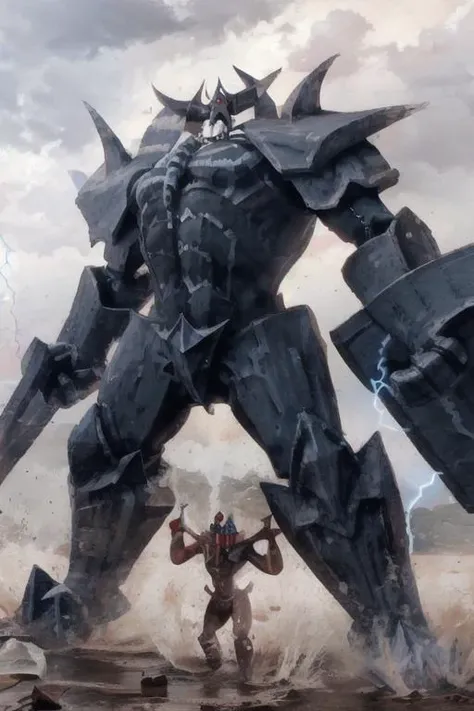 <lora:Obelisk_YGO-10:1.5>,obelisk_ygo,wings,clenched hand,monster,electricity,lightning,digimon (creature),rain,Storm,snow, <lora:Elixir:0> <lora:Cave_P:0> <lora:CAVE_LIFE:0.9>,