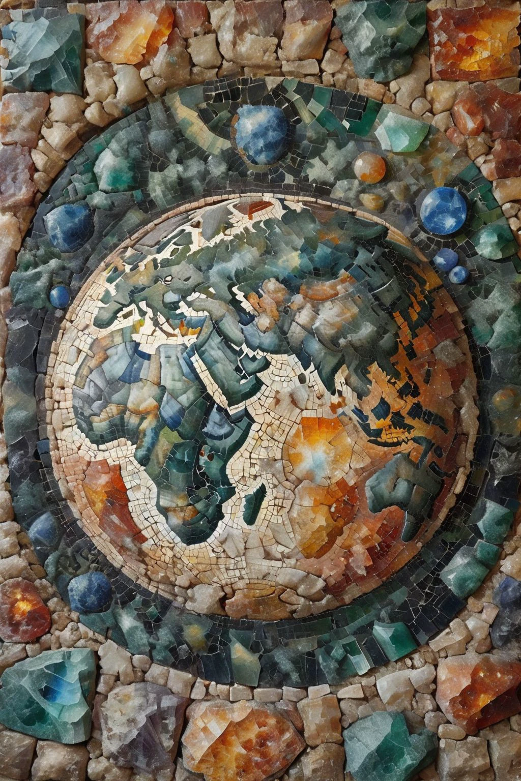 <lora:ral-ntrgmstn-sdxl:0.9>,<lora:Roman_Mosaic:0.8>,a highly detailed pastel oil painting of ral-ntrgmstn roman mosaic of earth, (masterpiece, best quality, high quality, highres, ultra-detailed),