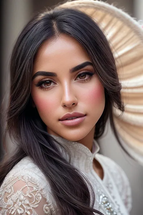beautiful woman (Ay4S4m4h4-340:.99), beautiful hair, ((portrait)), (closeup:1.2), ((from the waist up)), (( A bustling, vibrant Istanbul street during a whirling dervish performance :1.2)) , natural skin texture, (( long sleeve top :1.2)), 24mm, 4k textures, soft cinematic light, adobe lightroom, photolab, hdr, intricate, elegant, highly detailed, sharp focus, ((((cinematic look)))), soothing tones, insane details, intricate details, hyperdetailed, low contrast, soft cinematic light, exposure blend, hdr, faded, now, ("I've got a bad feeling about this.":1.1)