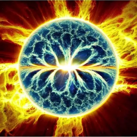the sun exploding into a supernova