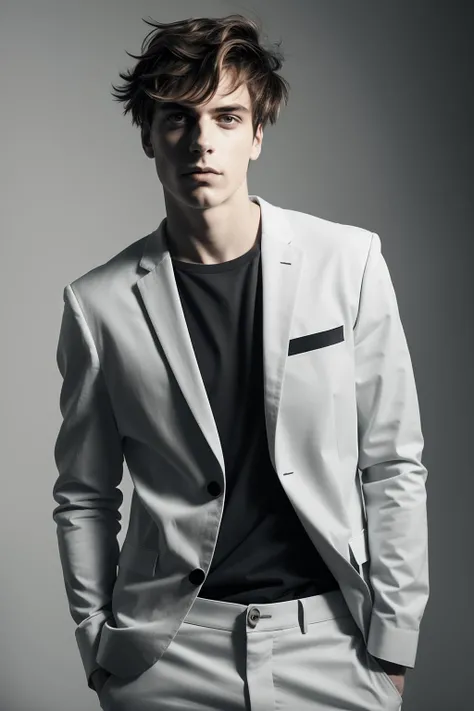 <lora:jack:0.9>,Suit Model,