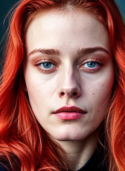 close up portrait of sks woman , by Flora Borsi, style by Flora Borsi, bold, bright colours, ((Flora Borsi)), by Henri Cartier-Bresson, <lora:lora-small-olivia-taylor-dudley-v1:1>