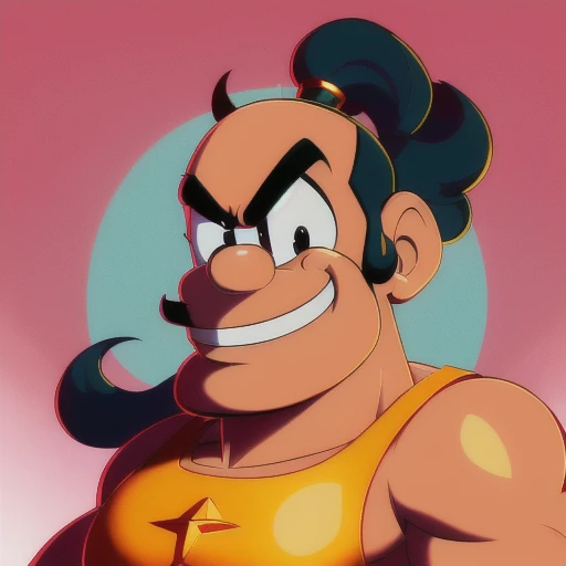 (ocds:1.2) portrait style of warrior, fleischer studios, high detailed, 4k <lora:1930Model:1>
