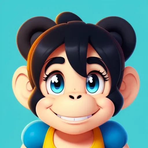(ocds:1.1) portrait style of a cute monkey, fleischer studios, high detailed, 4k <lora:1930Model:1>