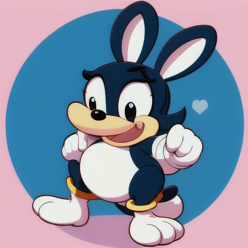 (ocds:1.2) portrait style of cute rabbit, fleischer studios, high detailed, 4k <lora:1930Model:1>