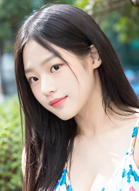 njminji, ((a beauty girl on cute pose)), mini top ((detailed face)), (pored skin), (photo realistic), shot on 70mm lens, fujifilm tone, ((blurry background)), (natural light), portrait, full smile, nature background, (flawless),
<lora:njminji-v1:1>