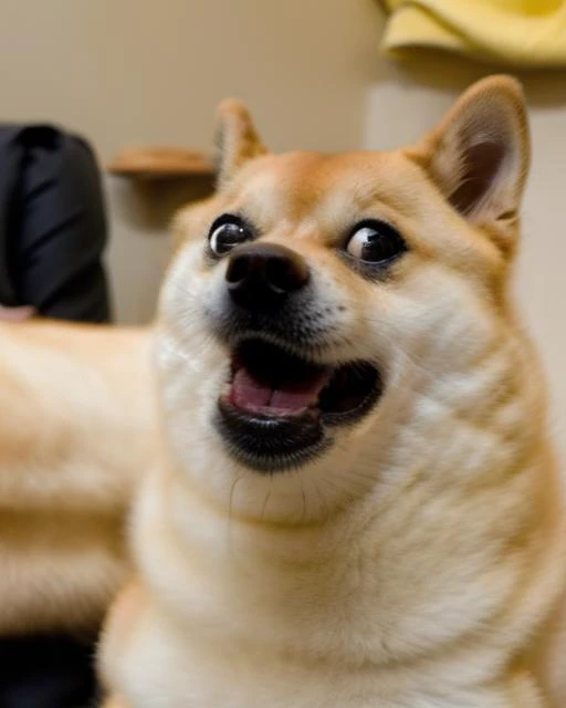 cinematic fisheye closeup of a shiba inu dog weirog <lora:weirogs_del:.85> <lora:Doge_mnty_merge60_30:1>