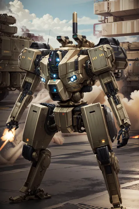 (masterpiece, best quality), intricate details,
<lora:allymech:0.8> xmech, robot, cannon, railgun, missile launcher,