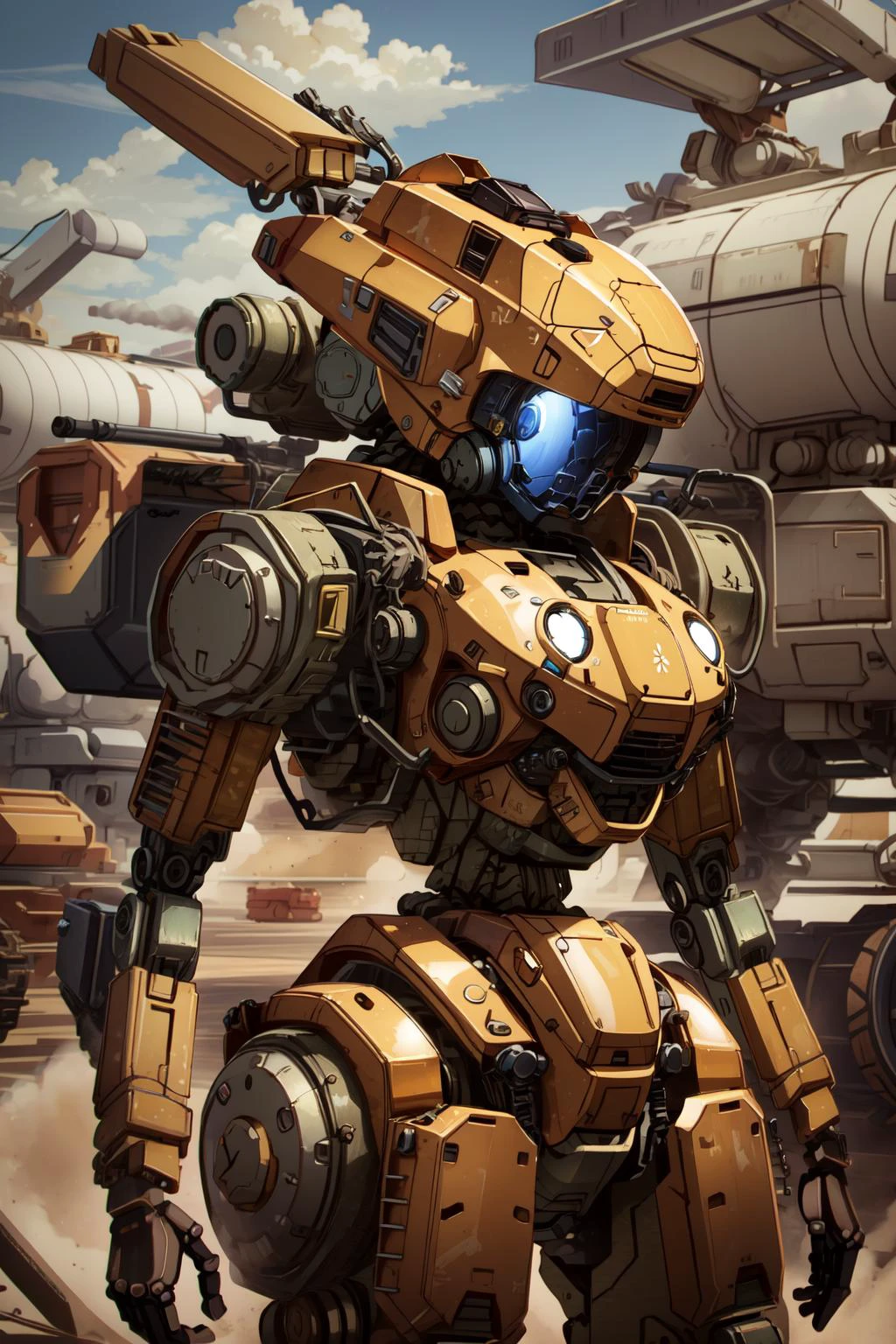 (masterpiece, best quality), intricate details,
1girl, <lora:allymech:0.8> xmech, robot,