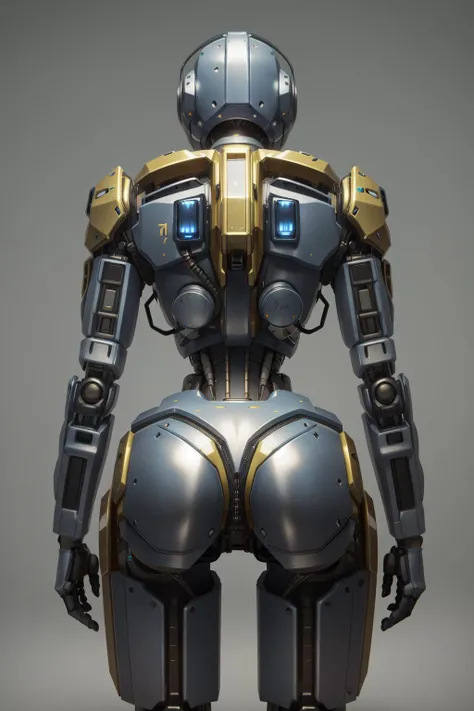 (masterpiece, best quality), intricate details,
<lora:allymech:0.8> xmech, robot, from behind, ass focus,