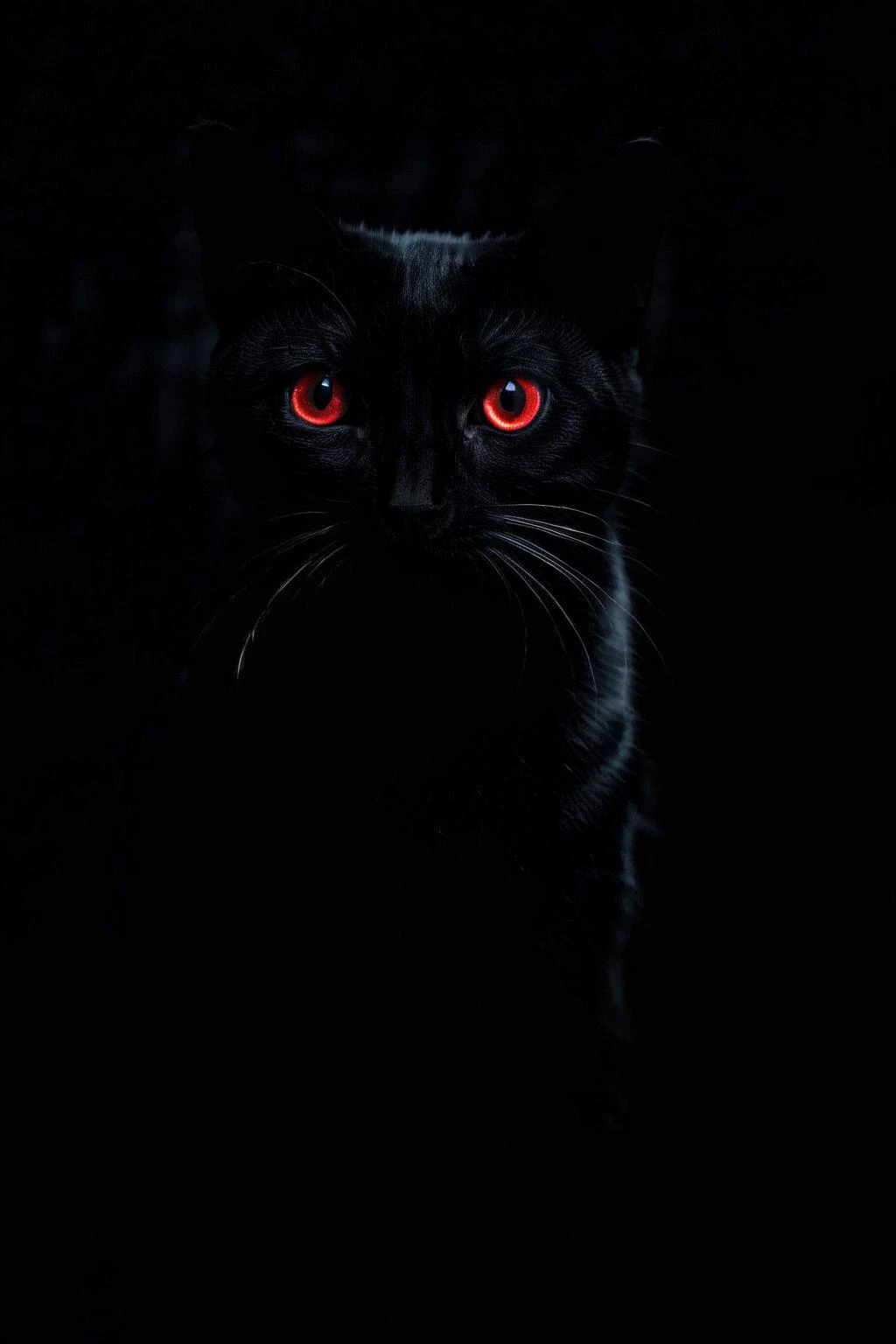 <lora:SDXL_Black_Sa_May:1>,
A black cat in a dark shadow with red eyes,silhouettes