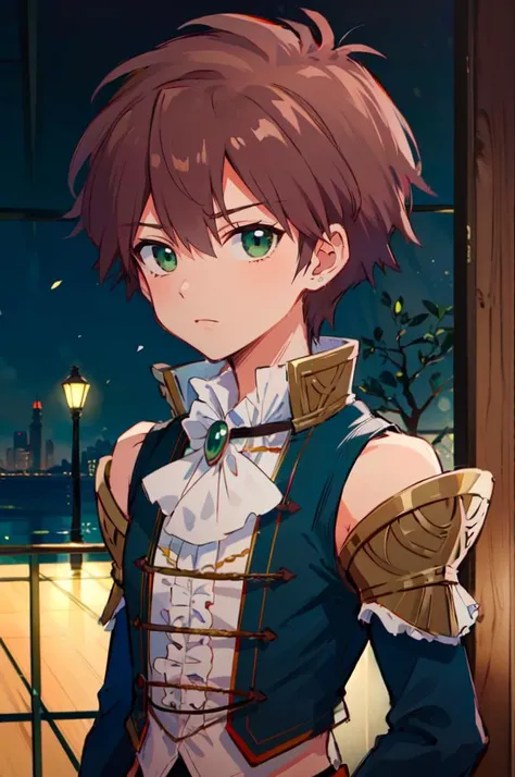 <lora:HiroDigi:0.8> HiroDigi, 1boy, brown hair, green eyes, <lora:zs_CoronetArmor:1> p4coronetarmor,, ultra detailed, masterpiece, best quality, aesthetic, detailed,