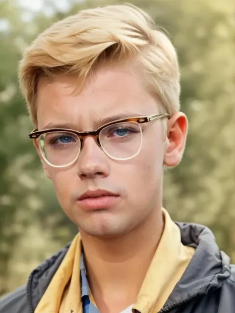 <lora:Vlori4:0.7>, shurik, (upper body:1.2),  ,a boy in (light yellow jacket:1.1), glasses, blue eyes, (natural skin texture, hyperrealism, soft light, sharp)