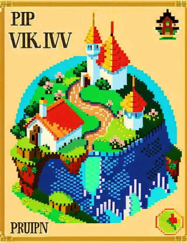 pixel art, illustration, house, fantasy village<lora:pixelart:1>