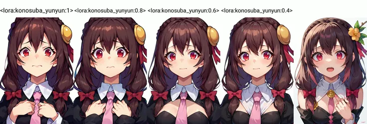 score_9, score_8_up, score_7_up, score_6_up, source anime, BREAK
<lora:konosuba_yunyun:1> nuynuypnxl, yunyun, upper body