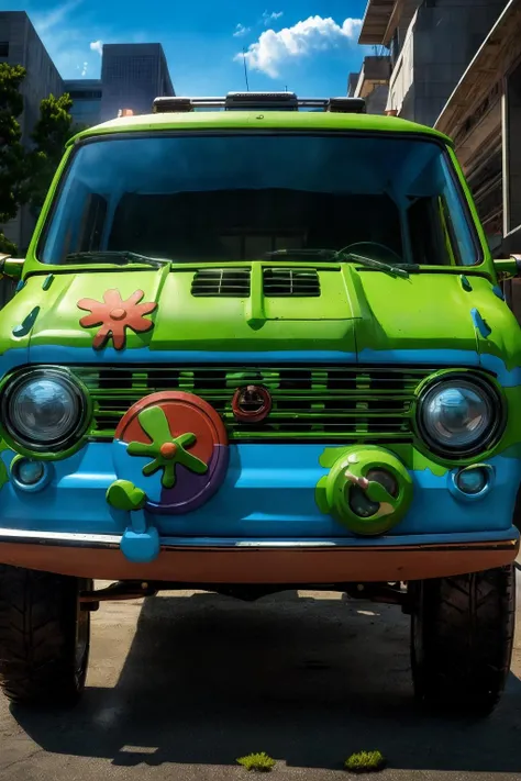 <lora:scoobmm_v1:1>
masterpiece, highly detailed photorealistic 8k raw photo, best cinematic quality, volumetric lighting and shadows
scoobmm, ground vehicle
space background
