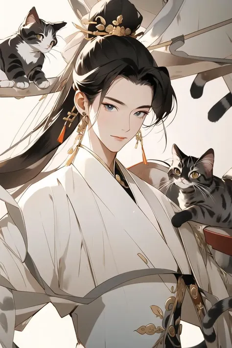MG mao,Exquisite visuals,high-definition,masterpieces,a cat,Face Close-up