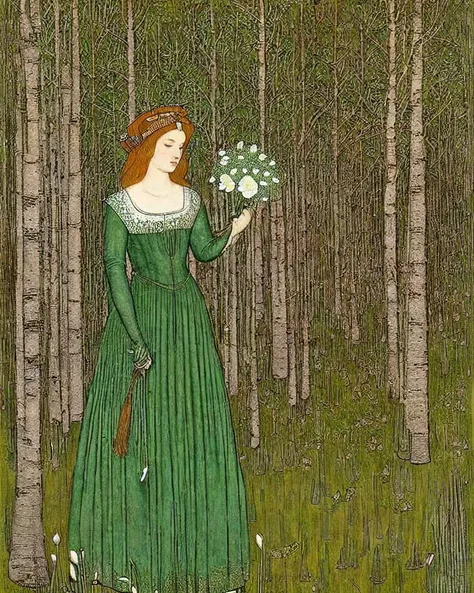 hand  by (May Morris | Edward Burne-Jones | Edmund Dulac | Tom Thomson )