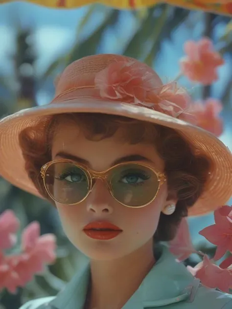 masterpiece,best quality,outdoor,character,style of Slim Aarons,<lora:tbh103-sdxl:1>,