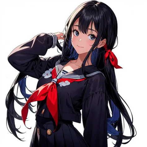 1girl,A beautiful young girl with long, black hair wearing a sailor uniform,<lora:flat2:-0.2>,<lora:boldline2:-0.5>,<lora:saturation:0.0>,<lora:noline:-0.5>,<lyco:mcrs:1:1:lbw=0,0,0,0,0,0,0,0,0,0,0,0,0,0,0,0,0,0,1.2,1.2,1,1,1,0,0,0>