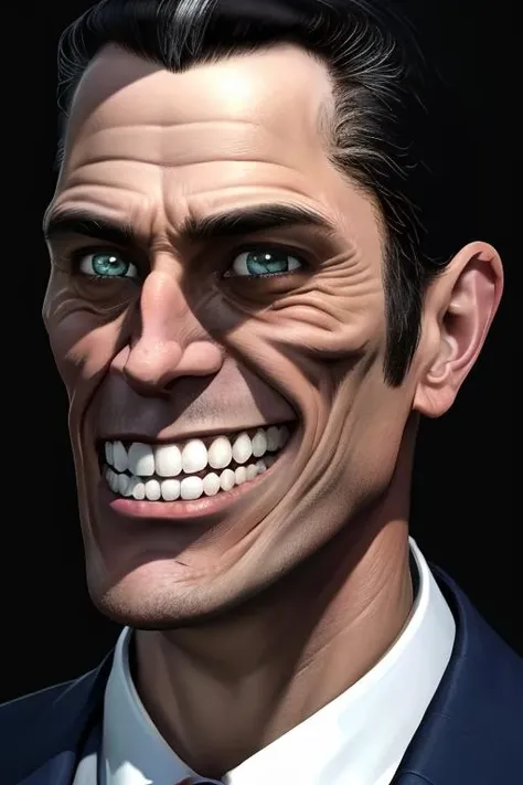 portrait of man, <lora:G_man:0.7> g_man, a man in a business suit, <lora:tr0ll:0.8> tr0ll face, 8k, best quality, real picture, intricate details, ultra-detailed, ultra highres, depth field,(photorealistic,realistic:1.2),masterpiece,perfect eyes, perfect face, perfect lighting