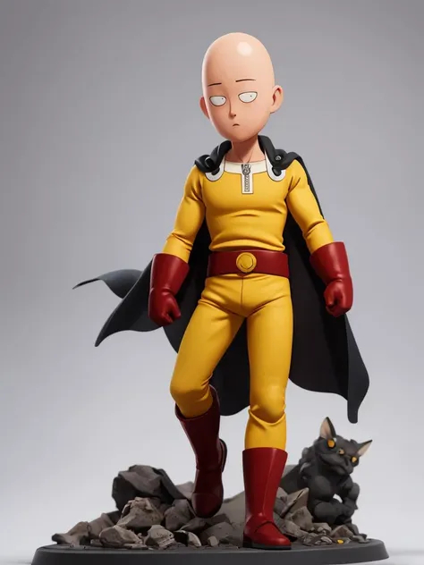 1boy, <lora:Saitama-10:0.8> saitama, anime, one punch, one-punch man, full body,
masterpiece, best quality, intricate detail, intricate background detail, high poly