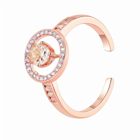 ajd, ring, diamond trimmed ring, rose gold ring, white background, simple background,
,
no humans,
<lora:ringv1:1>