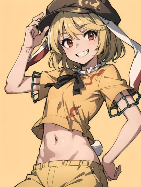 exercise nudist, Kagamine Rin、Severely torn clothes are scattered around、sandstorm、