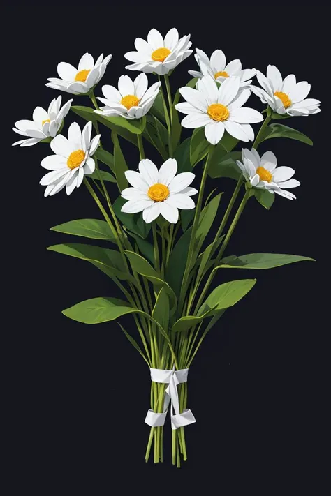 no humans, flower, simple background, white flower, still life, simple background,ribbon, <lora:flower_20230708130319:0.5>