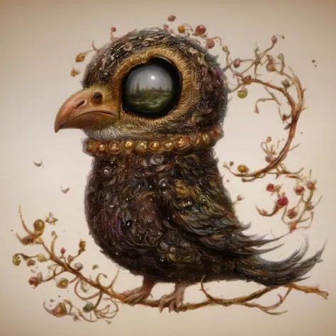 <lora:SDXL_Style_by_Naoto_Hattori_Sa_May_V4:1> Style by Naoto Hattori a black pinguin