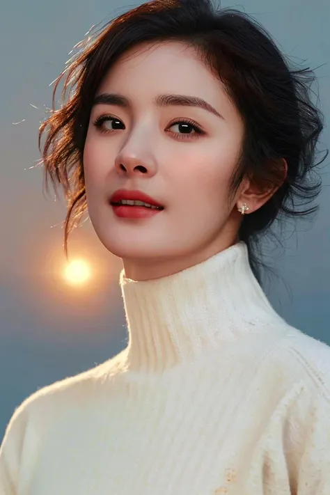 (masterpiece,best quality,ultra high res:1.2),(photo-realistic:1.3),1girl,solo,(beautiful face,exquisite face,skin texture:1.2),(wet skin:1),(floating hair:1.2),clothing,looking at viewer,light_smile,
yangmi,1girl,<lora:ym_2_-000001:1>,(Cashmere_turtleneck:1.4),(Cropped_flare_jeans:1.3),(White_sneakers:1.2),