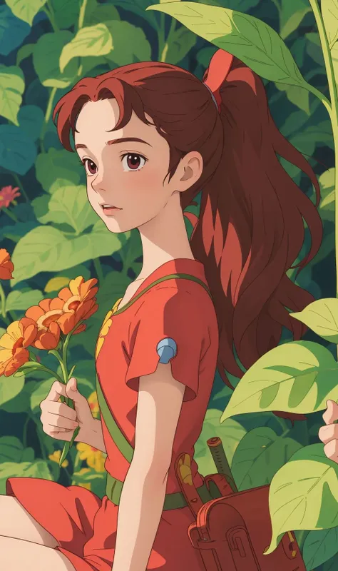 arrietty, <lora:arrietty_ghibli:1>, (masterpiece, best quality, high quality, highres, ultra-detailed),