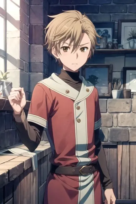 masterpiece, best quality, game cg, 1boy, solo, male focus, looking at viewer, , , , , <lora:shuka_akagami_no_shirayuki-hime:0.70>, shuka_akagami_no_shirayuki-hime, brown hair, brown eyes, , ,
