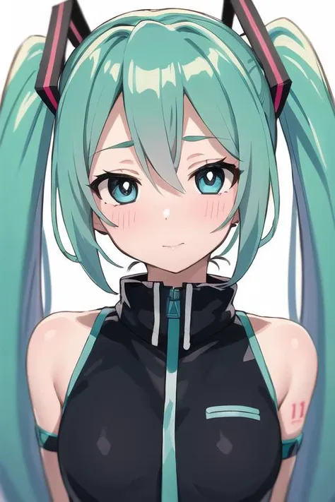 <lora:wagashiv2:0.7> wagashi,
1girl, hatsune miku,portrait,, masterpiece,best quality,vibrant image,sharpness, colorful,perfect eyes, detailed eyes, detailed hair,