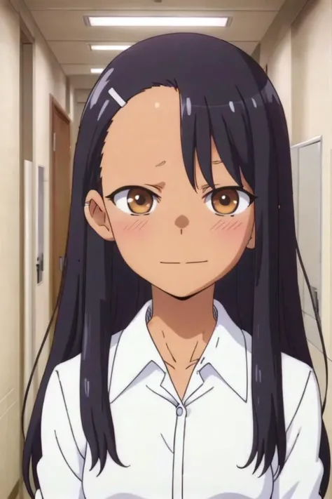 <lora:nagatoro hayase-000015:0.63>
a girl nagatoro hayase standing in a japanese school hallway, she is wearing a collared white shirt,
she is sneering, her face is hyper detailed, teasing´
draw it in the style of Don't Toy with Me, Miss Nagatoro
The soft lighting and detailed surroundings create an immersive environment where imagination runs wild
hyper-detailed,hyper-detailed face, high quality visuals, dim Lighting, sharply focused, octane render, 8k UHD