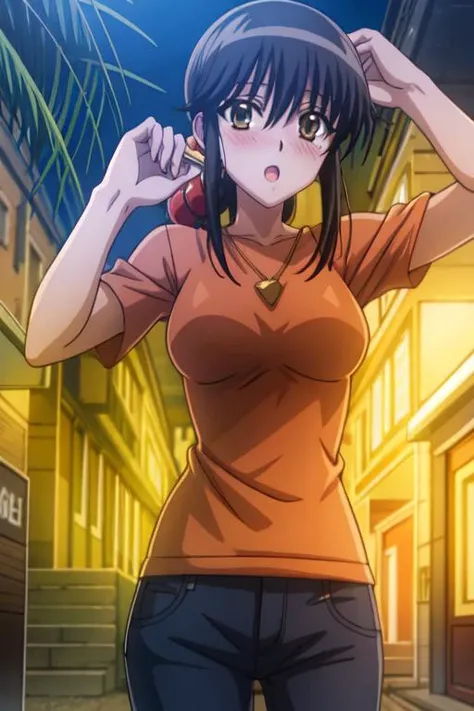 (picture-perfect, pixel-perfect, detail-perfect, overtweaked-anatomy-perfect, cinematic-accurate, overtweaked-anatomy-accurate, overtweaked-lighting-accurate, intricate-details-accurate, masterpiece-accurate, tweaked-details-perfect, tweaked-details-accurate, extreme over-tweaked-details, extreme overtweaked-intricate-details, overtweaked-detail-overload, age-appropriate-figure) (official style, official-style-accurate, official-anime-style, anime-style-accurate) <lora:fumio_usui trigger -karin-:1>f(umio_usui, 1girl, solo, slightly shy, cute blush, brown-shiny-eyes, reserved, clumsy, unobtrusive) ((outdoors, in the jungle))