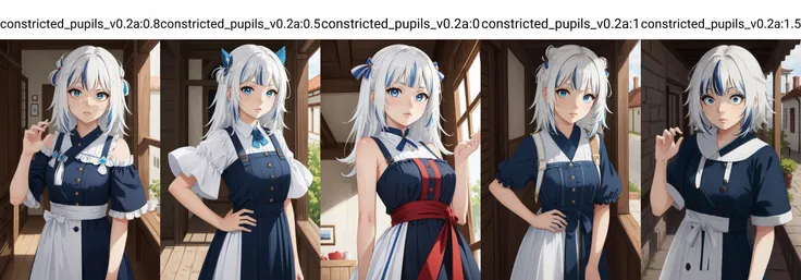 (masterpiece, best quality), intricate details,
1girl, <lora:Gawr Gura:0.8> gawr gura, white hair, blue streaked hair, blue eyes,
<lora:constricted_pupils_v0.2a:0.8> constricted pupils,