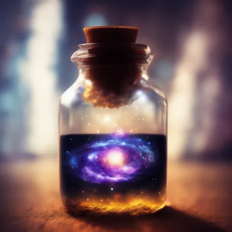 universe trapped in a bottle